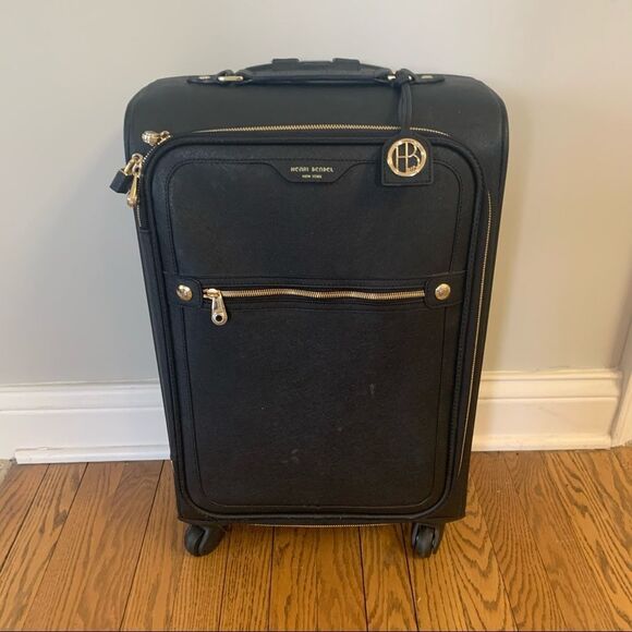 Henri Bendel W. 57th  Roller bag/ Carry on - Black - Picture 1 of 13